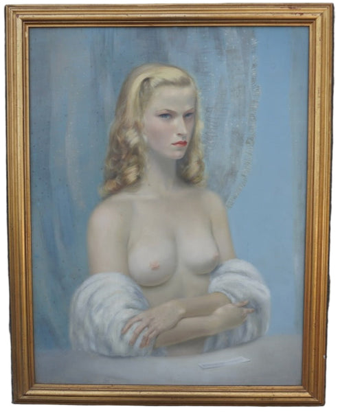 Eva Herrmann (1901-1978) - Ice Queen - Oil on Board P3407
