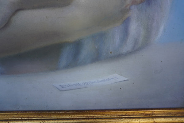 Eva Herrmann (1901-1978) - Ice Queen - Oil on Board P3407