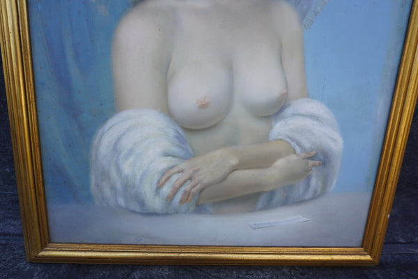 Eva Herrmann (1901-1978) - Ice Queen - Oil on Board P3407