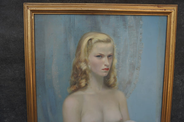 Eva Herrmann (1901-1978) - Ice Queen - Oil on Board P3407