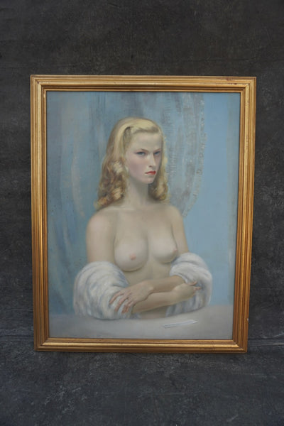 Eva Herrmann (1901-1978) - Ice Queen - Oil on Board P3407