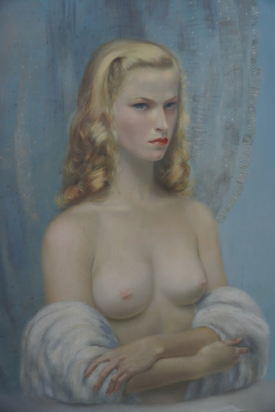 Eva Herrmann (1901-1978) - Ice Queen - Oil on Board P3407