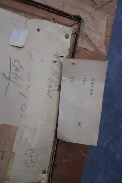 Helen (1945) by William A. Gaw, Oil on Canvas P3427