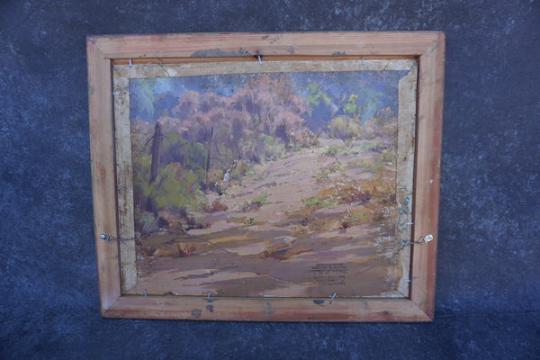 Double-Sided Desert Landscape by Sam Hyde Harris P3434