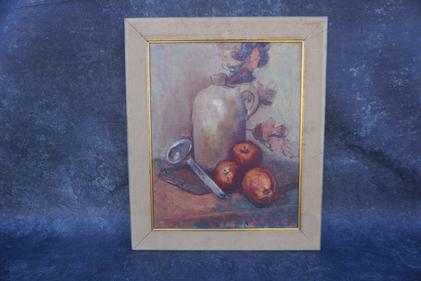 Ethel Christensen Still Life, Oil on Canvas P3437