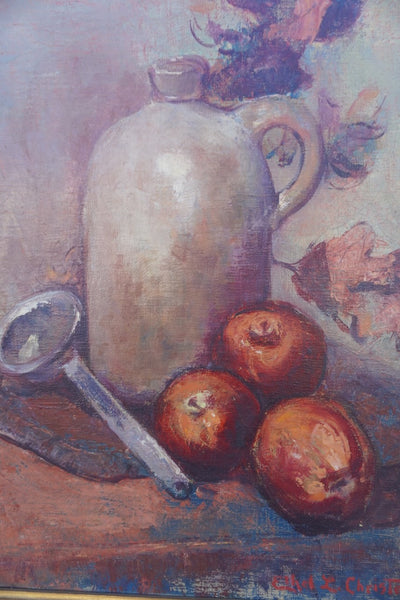 Ethel Christensen Still Life, Oil on Canvas P3437