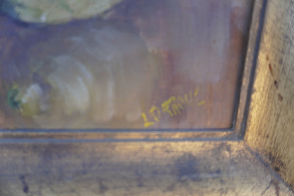 Still Life of Fruit, Oil on Board P3438