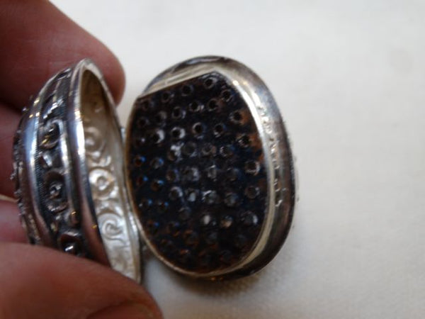 1840s Silver Walnut Nutmeg Grater John Taylor & John Perry of Birmingham