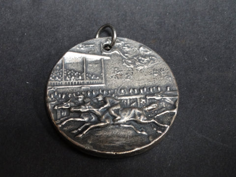 Horse Racing Medallion/Pendant