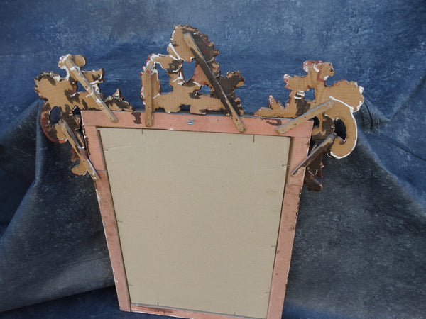 Italian Hand-carved Wall Mirror 1920s