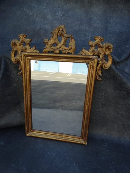 Italian Hand-carved Wall Mirror 1920s