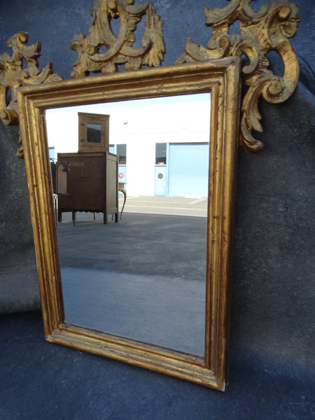 Italian Hand-carved Wall Mirror 1920s