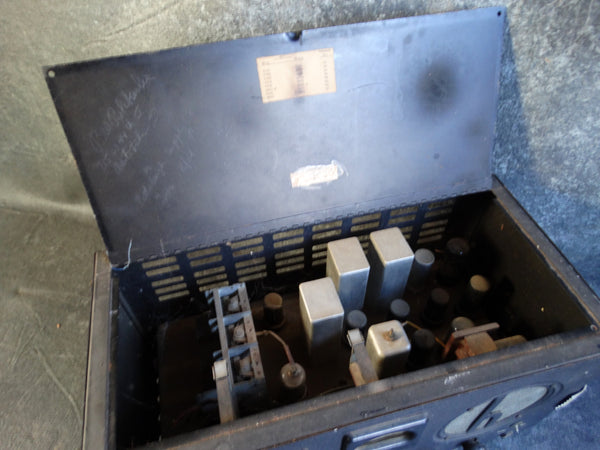 Hallicrafters Ship to Shore Radio Transmitter Skyrider Marine Model S-22R c 1940 - A2346