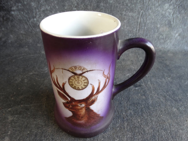 Fraternal Order of Elks Beer Stein c 1900 A2359