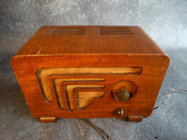 Philco Model 602 Art Deco Double Fronted Radio 1936 A2383