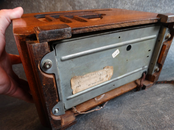 Philco Model 602 Art Deco Double Fronted Radio 1936 A2383