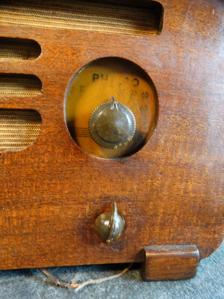 Philco Model 602 Art Deco Double Fronted Radio 1936 A2383
