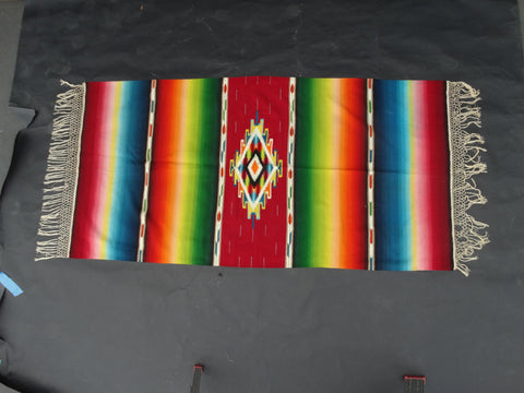 1930s Ombré Mexican Serape A2412