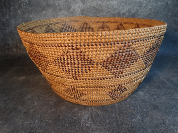 Yokuts Basket - Diamond Pattern A2793