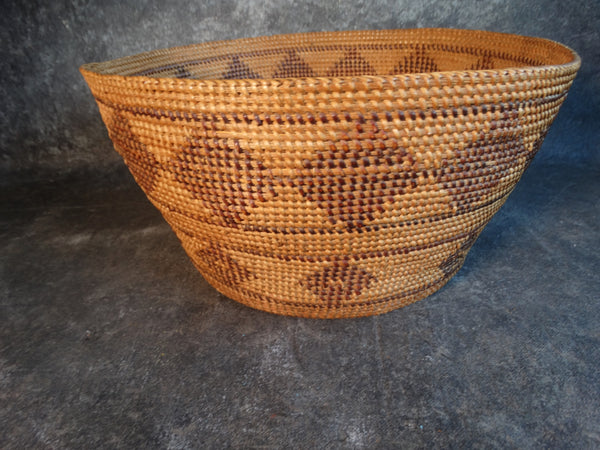 Yokuts Basket - Diamond Pattern A2793