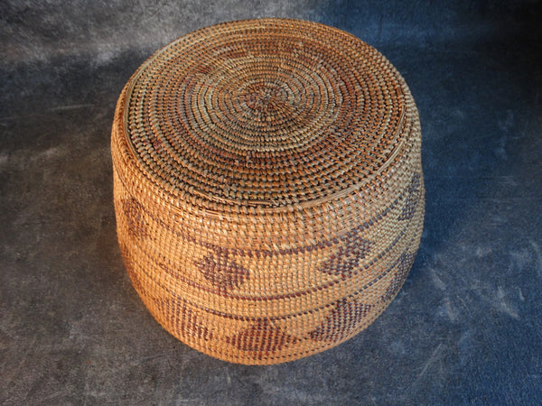 Yokuts Basket - Diamond Pattern A2793