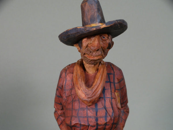 Andy Anderson -Cowboy - Folk Art Figure A2966