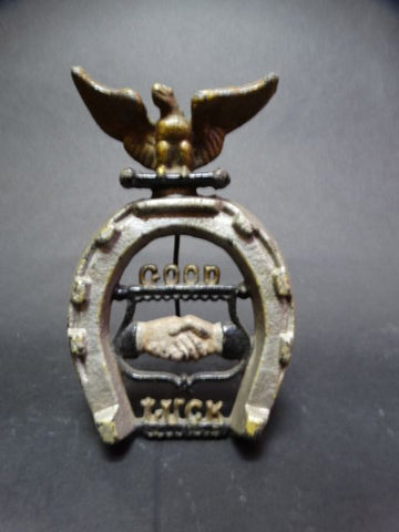 Victorian Doorstop: Good Luck