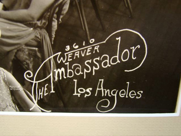 AMBASSADOR HOTEL Photograph Banquet & Dance NADC LA, CA
