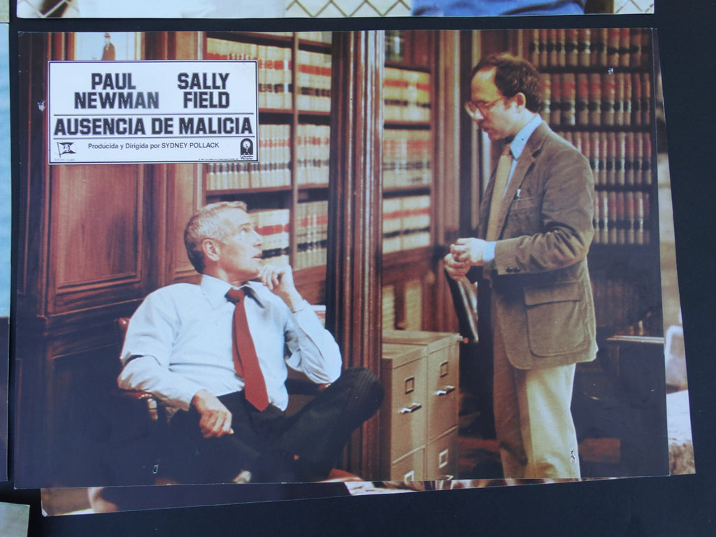ABSENCE OF MALICE (Ausencia de Malicia) 1981 Set of 8 Lobby Cards 1981