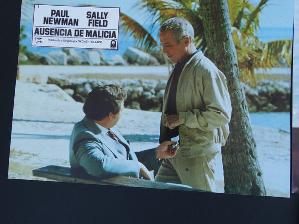 ABSENCE OF MALICE (Ausencia de Malicia) 1981 Set of 8 Lobby Cards 1981