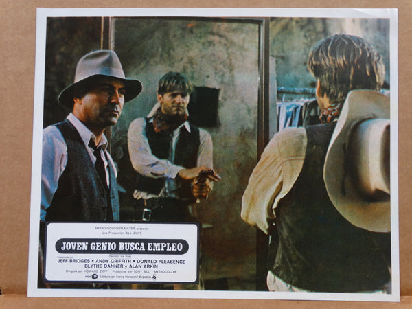 HEARTS OF THE WEST 1975 (Joven Genio Busca Empleo) Lobby Cards set of 4