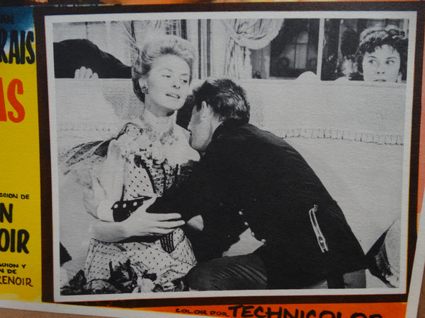 ELENA AND HER MEN (Las Extranas Cosas de Paris)1956 set of 7 Lobby Cards