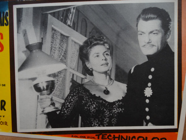 ELENA AND HER MEN (Las Extranas Cosas de Paris)1956 set of 7 Lobby Cards