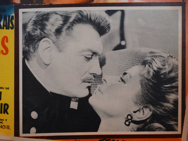 ELENA AND HER MEN (Las Extranas Cosas de Paris)1956 set of 7 Lobby Cards