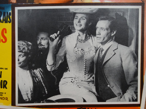 ELENA AND HER MEN (Las Extranas Cosas de Paris)1956 set of 7 Lobby Cards