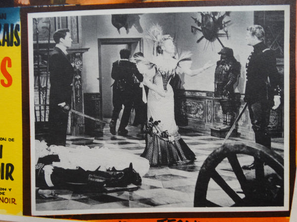 ELENA AND HER MEN (Las Extranas Cosas de Paris)1956 set of 7 Lobby Cards