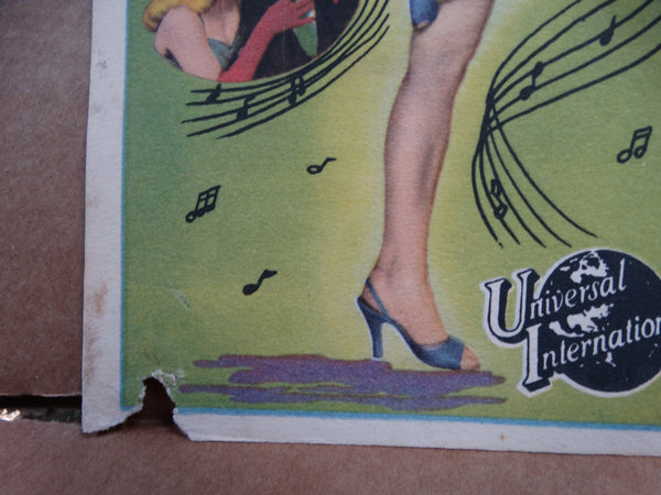 AIN'T MISBEHAVIN' (Pescando Marido) Lobby Card 1955