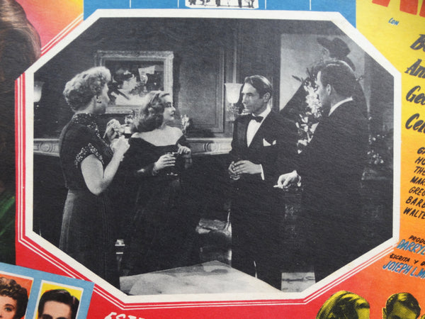 All About Eve (La Malvada) 1950 Lobby Cards, Set of 2