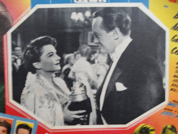 All About Eve (La Malvada) 1950 Lobby Cards, Set of 2