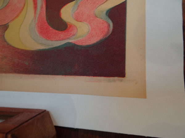 The Fak Hongs --  Original Magician poster With Wise Owl.