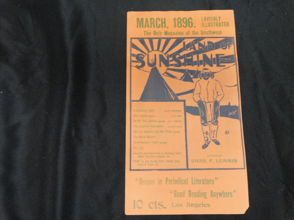 Land of Sunshine Poster: Native Americans, March 1896
