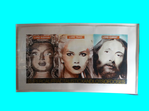 Richard Duardo serigraph Three Lords: Lord Buddha / Lord Traci / Lord Christ AP1183