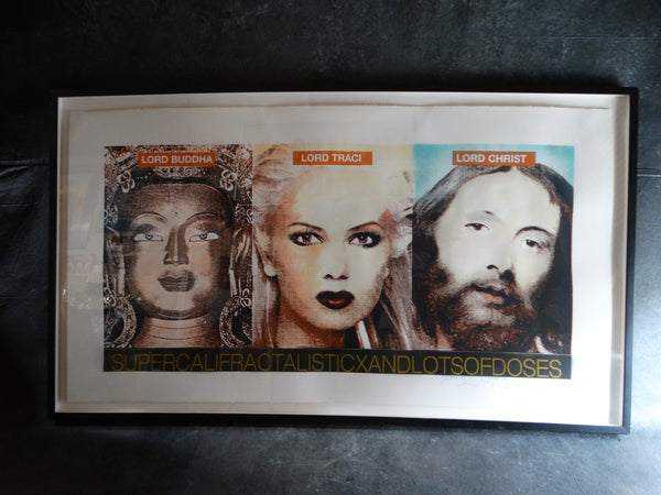 Richard Duardo serigraph Three Lords: Lord Buddha / Lord Traci / Lord Christ AP1183