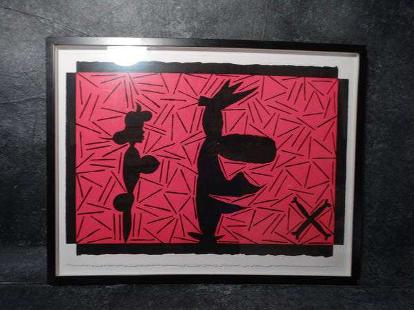 Gary Panter - Couple - Silkscreen 1981 AP1187