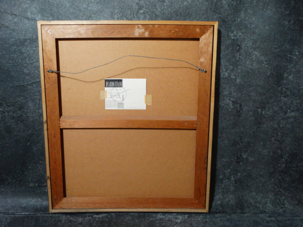 Richard Duardo /Jim Evans joint portrait of Humphrey Bogart Serigraph 1985-89 AP1188