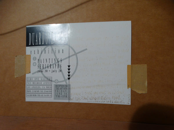 Richard Duardo /Jim Evans joint portrait of Humphrey Bogart Serigraph 1985-89 AP1188