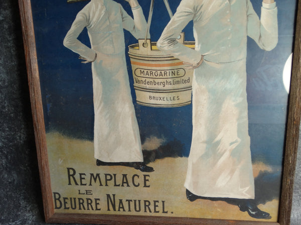 Vandenberghs Vitello Limited Margarine Advertising Poster c 1905 AP1208