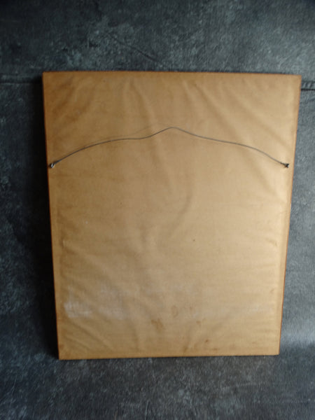 German Butcher - Comical Stone Litho Display Cutout Figure c 1900