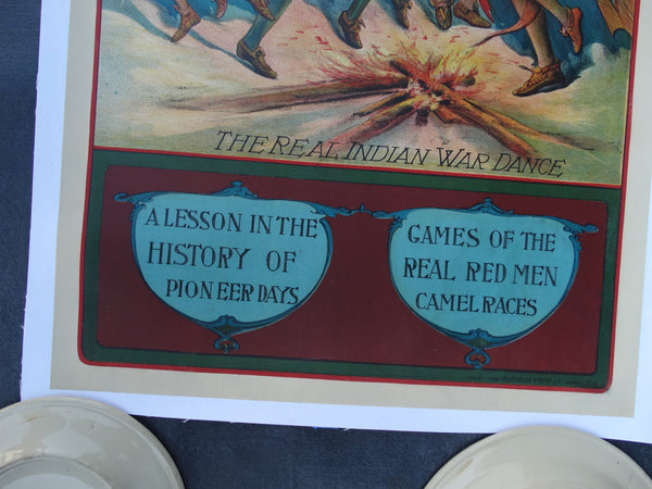 Buffalo Ranch Real Wild West Show Poster AP1212