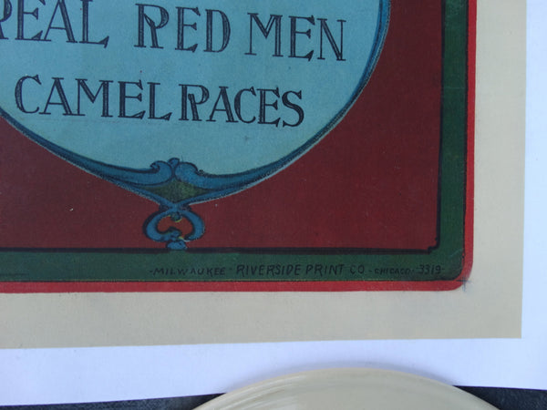 Buffalo Ranch Real Wild West Show Poster AP1212